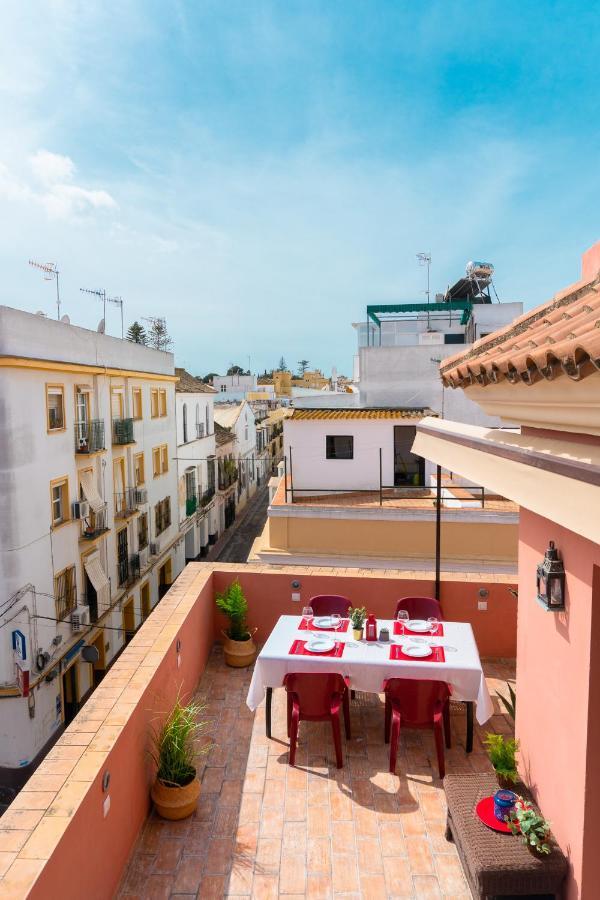 شقة Atico Imperial Garaje Gratis Centrico Terraza Aire Acond Solarium 2 Banos Wifi A 1Minuto De La Plaza Cabildo Sanlúcar de Barrameda المظهر الخارجي الصورة